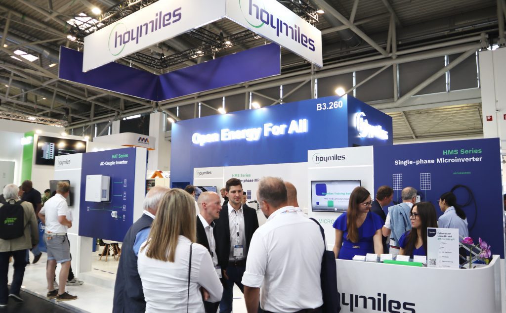 Hoymiles auf der Intersolar 2023